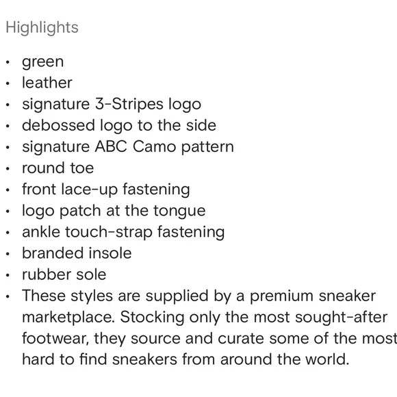 Adidas x BAPE Forum 84 Low “30th Anniversary Green Camo” Sneakers - Picture 9 of 9